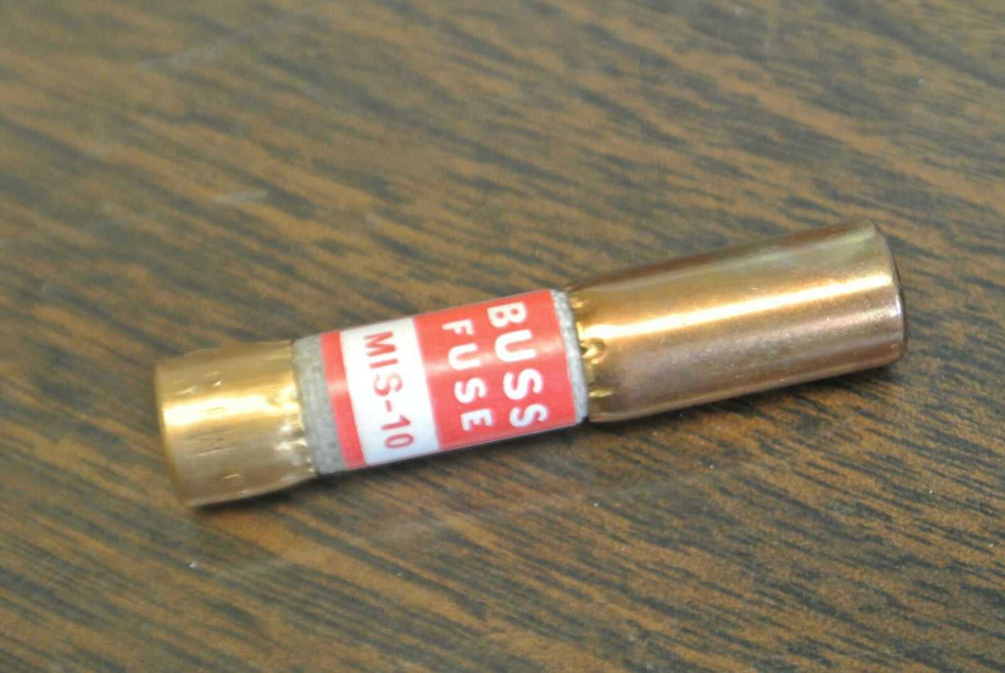 BOX of 10 / BUSS MIS-10 ACTUATOR FUSE / 10A / 600VAC / 250VDC / NEW SURPLUS