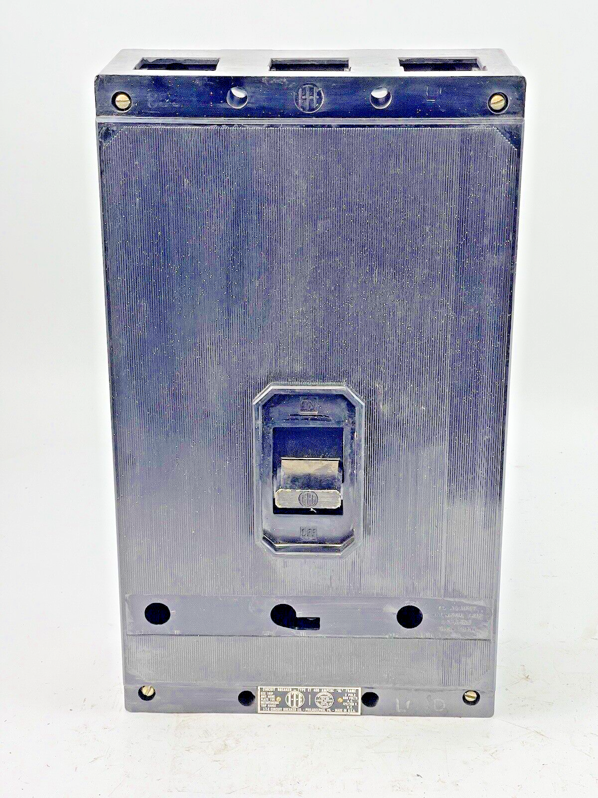 ITE / SIEMENS-ET6135-CIRCUIT BREAKER-400 AMP BODY, 600 VAC, 3 POLE, NO TRIP UNIT