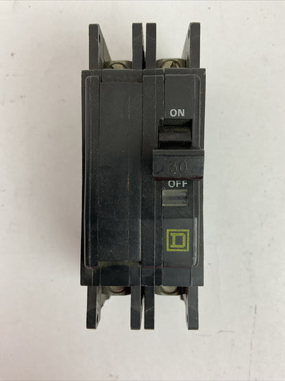 SQUARE D QOU230 CIRCUIT BREAKER 30AMP 2POLE 120/240VAC
