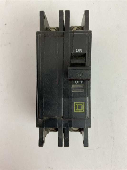 SQUARE D QOU230 CIRCUIT BREAKER 30AMP 2POLE 120/240VAC