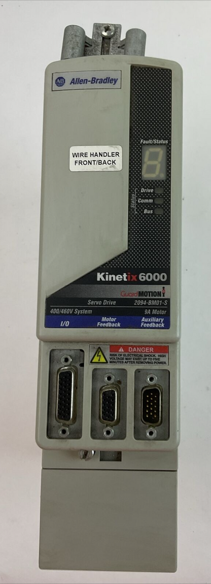 ALLEN BRADLEY 2094-BM01-S 15A AXIS MODULE SER B FIRMWARE V1.111