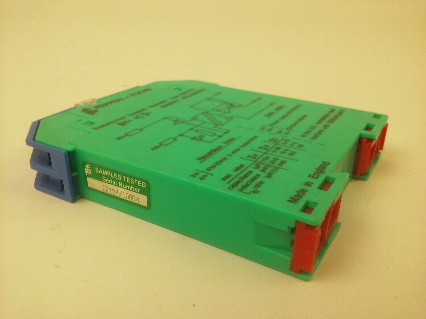 PEPPERL + FUCHS SOLENOID DRIVER ZG31/EX EX84B2313 TRANSFORMER ISOLATED REPEATER