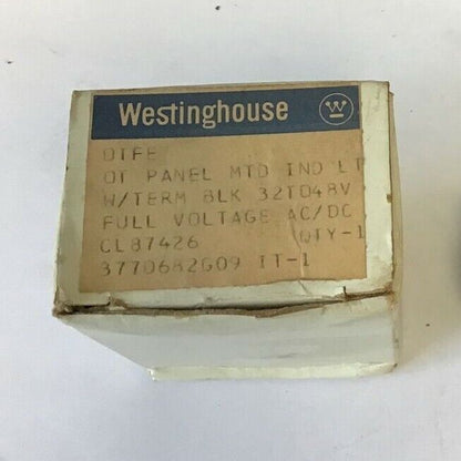 WESTINGHOUSE OTFE PANEL LIGHT INDICATOR 377D682G09