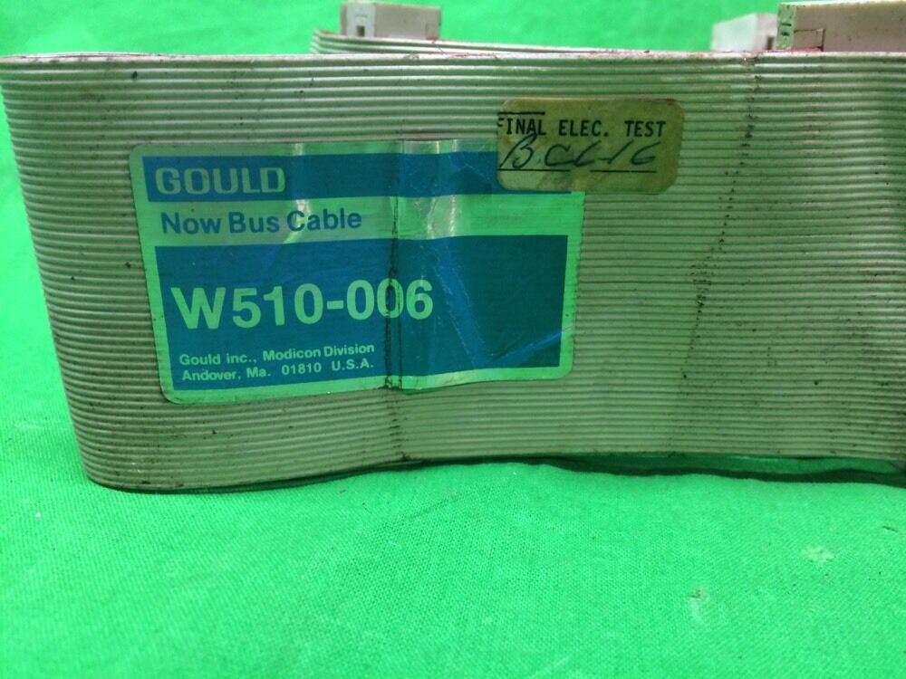 Gould Modicon W510-006 Now Bus Cable