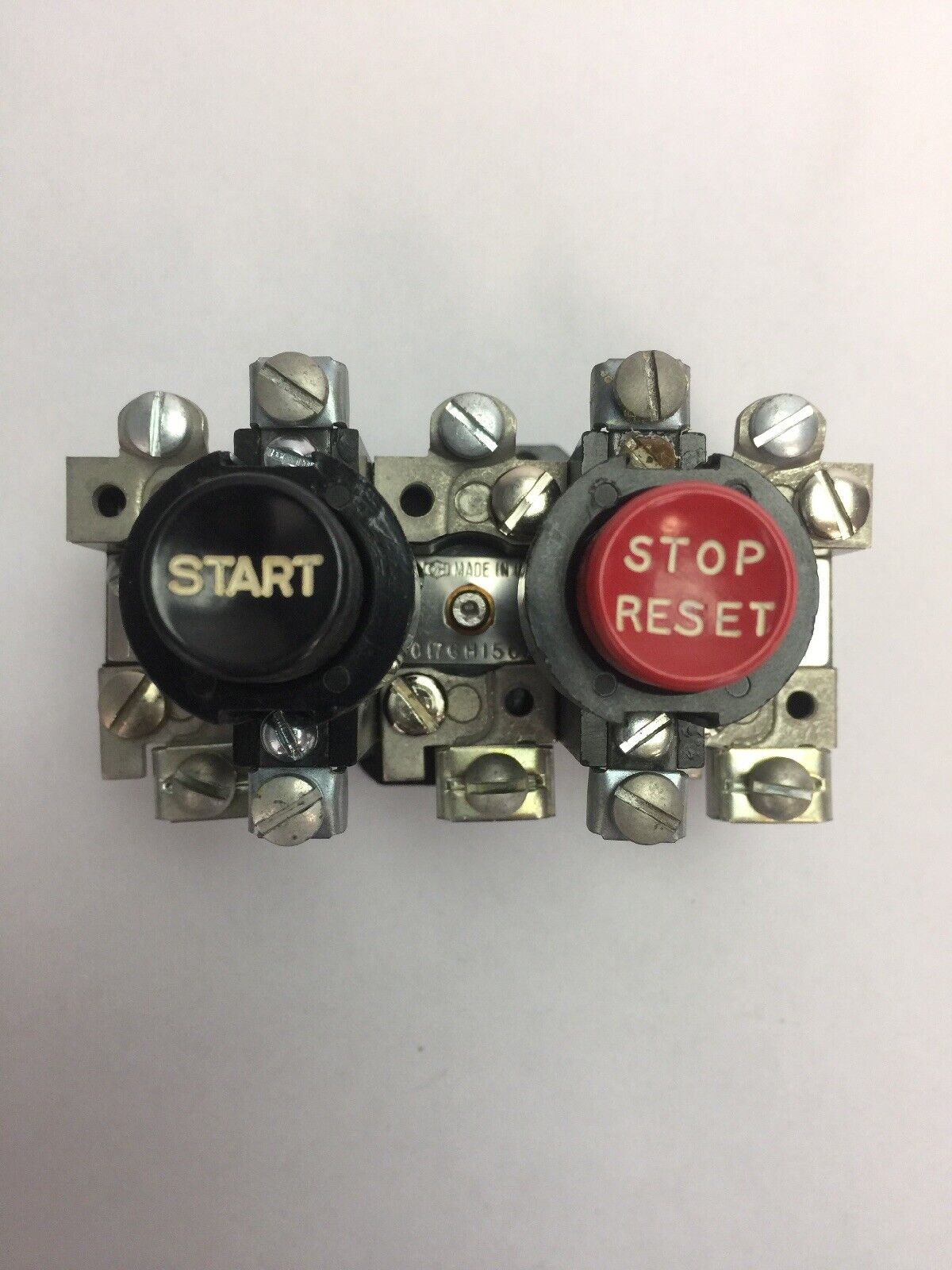 CUTLER HAMMER 10-1309-3 OVERLOAD RELAY START & STOP/RESET PUSH BUTTON 10176H150A