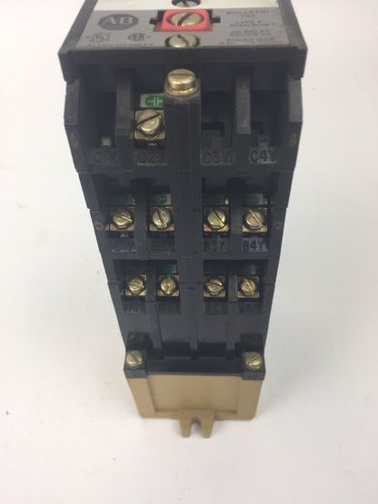 ALLEN BRADLEY 700-P1200A1 SER B AC RELAY 115-120V 60HZ 110V 50HZ COIL