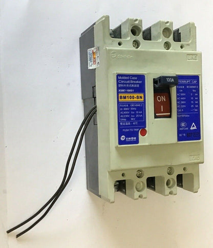 SHIHLIN BM100-SN CIRCUIT BREAKER 100a 690v