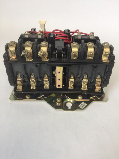 ALLEN BRADLEY 505-AOD SIZE 0 REVERSING STARTER 600VAC 5HP 18AMP COIL 120V 60HZ