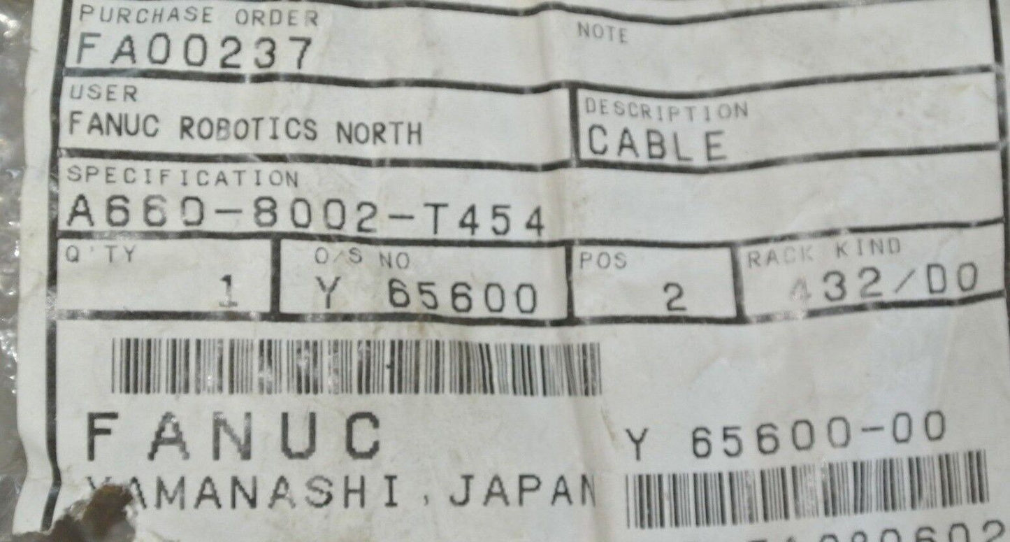 FANUC A660-8002-T454 CABLE w/ LIMIT SWITCHES (3) AZ7311