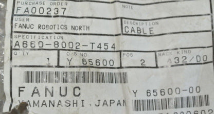 FANUC A660-8002-T454 CABLE w/ LIMIT SWITCHES (3) AZ7311