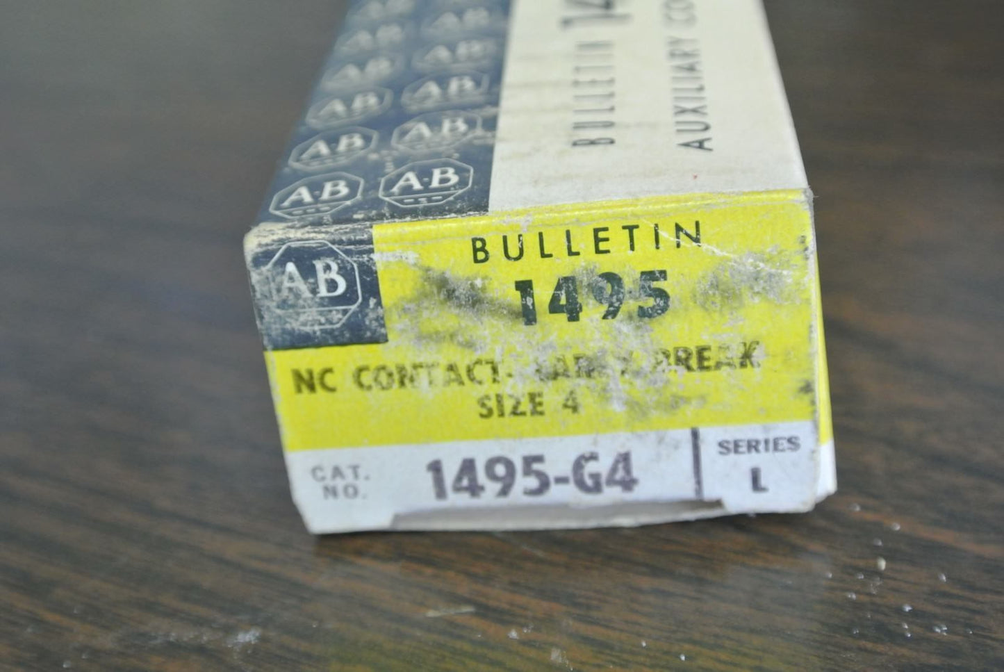 ALLEN-BRADLEY 1495-G4 - N.C. CONTACT, SIZE 4 - EARLY BREAK - NEW SURPLUS