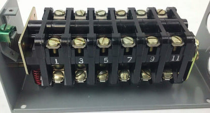 ALLEN BRADLEY 806-A62 SER. A, REVERSING DRUM SWITCH, 10A @ 600VAC,1A @ 115VDC