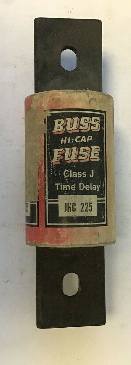 BUSS JHC25 HI CAP 225A TIME DELAY FUSE 600VAC CLASS J*