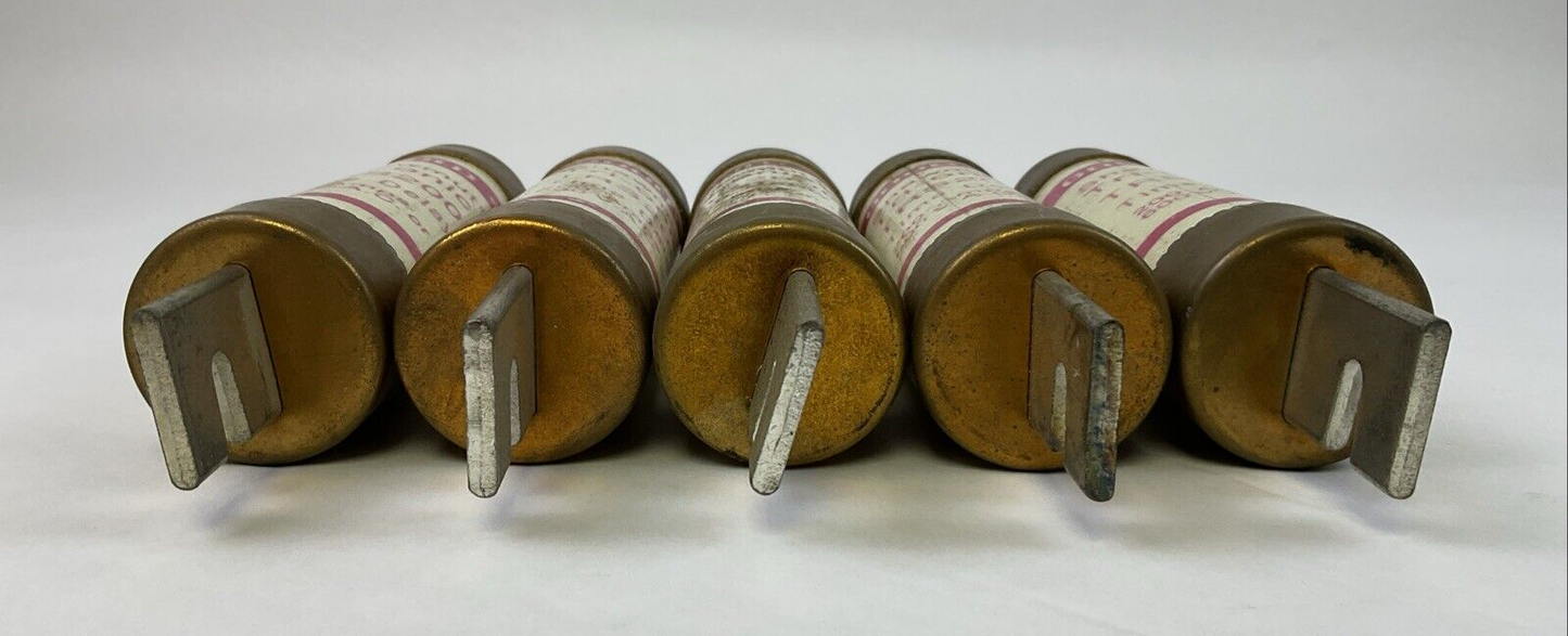 GOULD SHAWMUT TRS200R TRI-ONIC TIME DELAY FUSE 200A 600VAC (LOT OF 5)