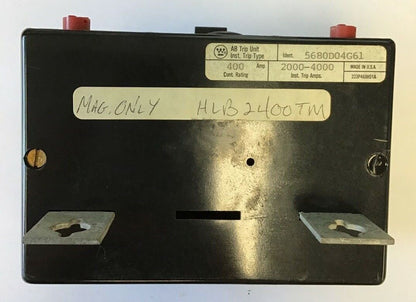 WESTINGHOUSE HLB2400T TRIP UNIT 400A 2000-4000 TRIP AMPS