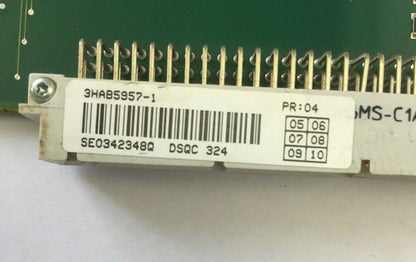 ABB 3HAB5957-1 3BSC 980 006 R109 ROBOTICS MEMORY EXPANSION BOARD