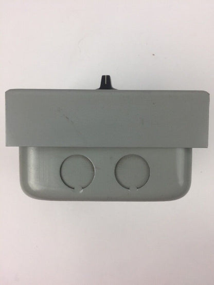 GE CR101Y610B MANUAL STARTER TWO-SPEED 1 HP 1 POLE 115/230 V 60/25 HZ ENCLOSURE