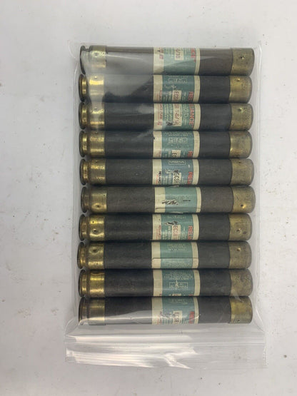 Brush Time-Delay Dual-Element ECSR1-6/10 1 6/10A 600V Fuse "Lot of 10"