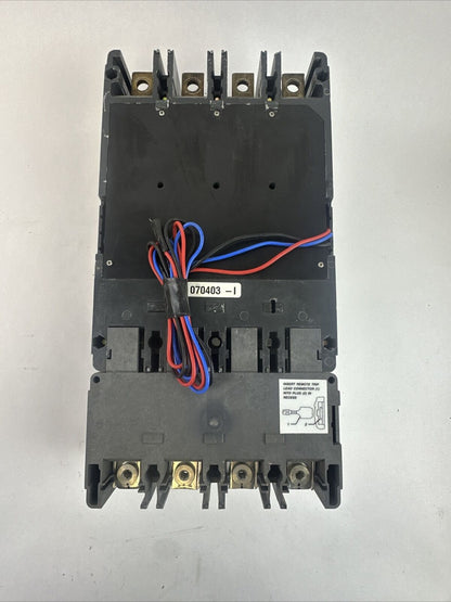 EATON CUTLER HAMMER SLKDC4200 CIRCUIT BREAKER 4POLE 200AMP 480VAC KT3200T ELD344