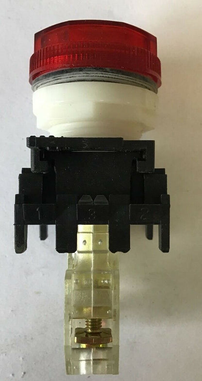 WESTINGHOUSE PB3HHRV7 INDICATING LIGHT 22.5MM MINI OIL-TITE RED LENS 120V