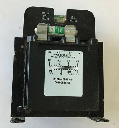 CUTLER HAMMER C0100E5EFB CONTROL TRANSFORMER 100VA 50/60HZ
