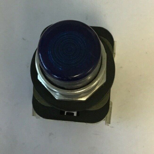 ALLEN BRADLEY 800T-QT24 SER.T BLUE PUSH BUTTON 24VAC/DC #757 LAMP