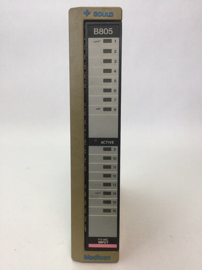 GOULD MODICON SCHNEIDER AS-B805-016 INPUT MODULE 115VAC