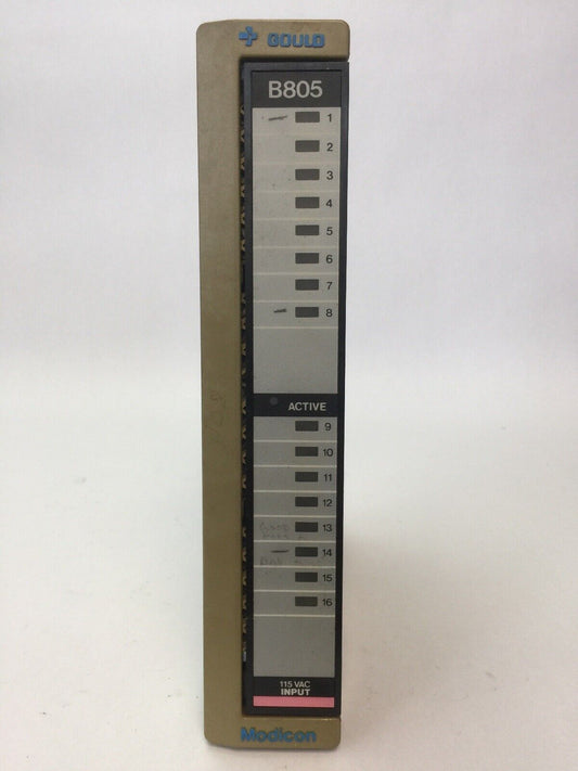 GOULD MODICON SCHNEIDER AS-B805-016 INPUT MODULE 115VAC