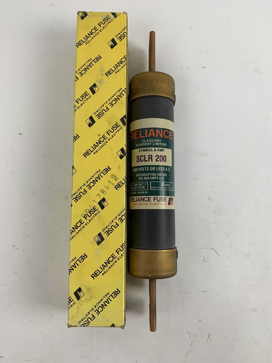 Reliance SCLR200 200A 600V Class RK1 Fuse