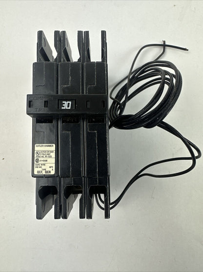 CUTLER HAMMER QCR2030TS QUICKLAG INDUSTRIAL CIRCUIT BREAKER 30A 120/240VAC 2POLE