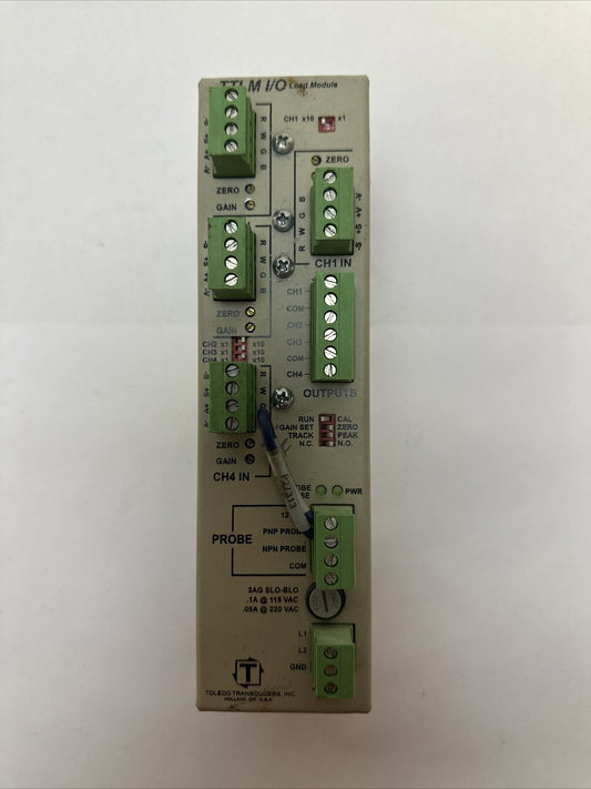 TOLEDO INTEGRATED SYSTEMS TTLM-4-1M TTLM I/O LOAD MODULE
