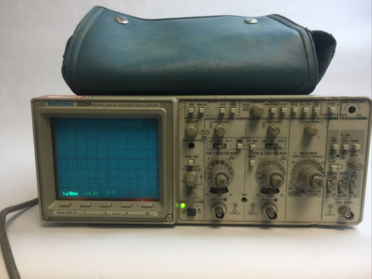 TEKTRONIX 2221A 100MHz DIGITAL STORAGE OSCILLOSCOPE 90-250VAC