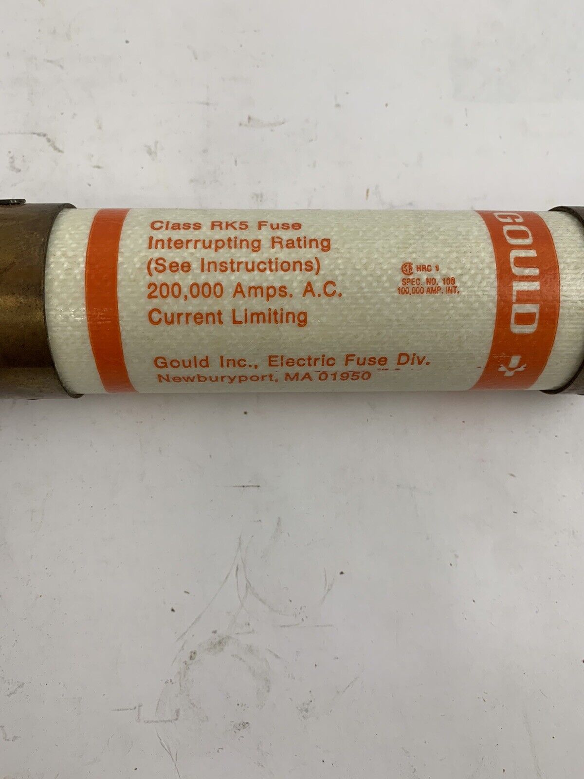 Gould Shawmut Amp-trap ATS-DE-125R 125A 600V Fuse