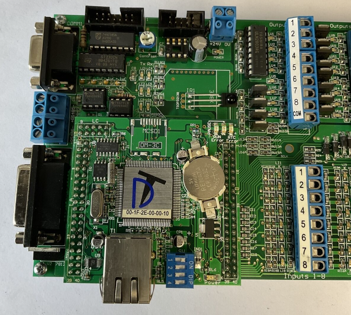 TRIANGLE RESEARCH F-2424 CIRCUIT BOARD