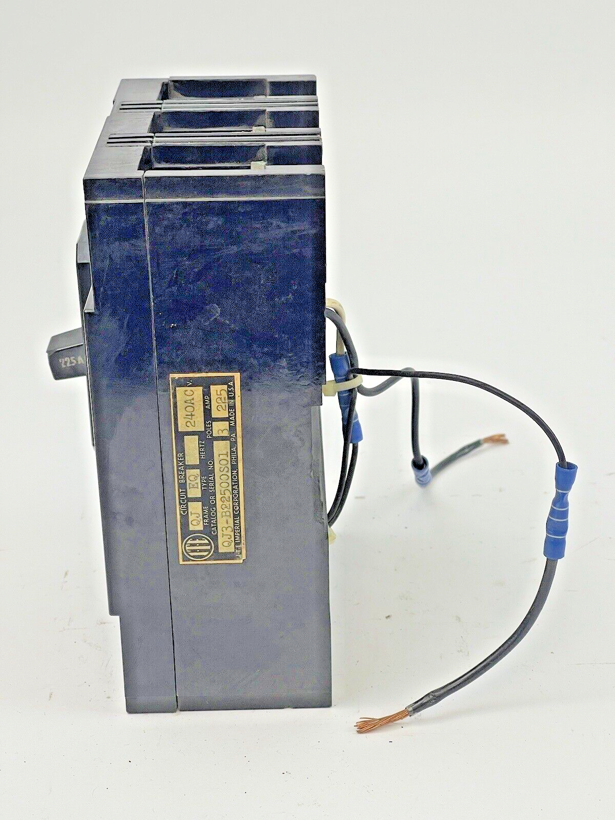 ITE - QJ3-B22500S01 - CIRCUIT BREAKER - 3 POLE, 240 VAC, 225 A - QJ3B22500S01