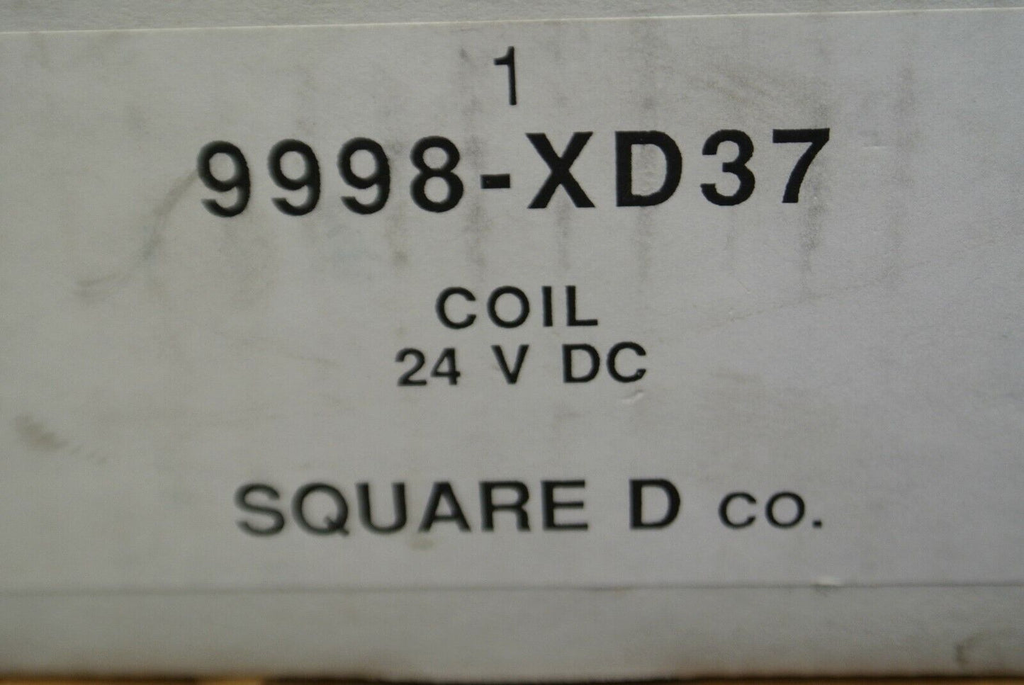 SQUARE D 9998-XD37 COIL / 24VDC / NEW SURPLUS