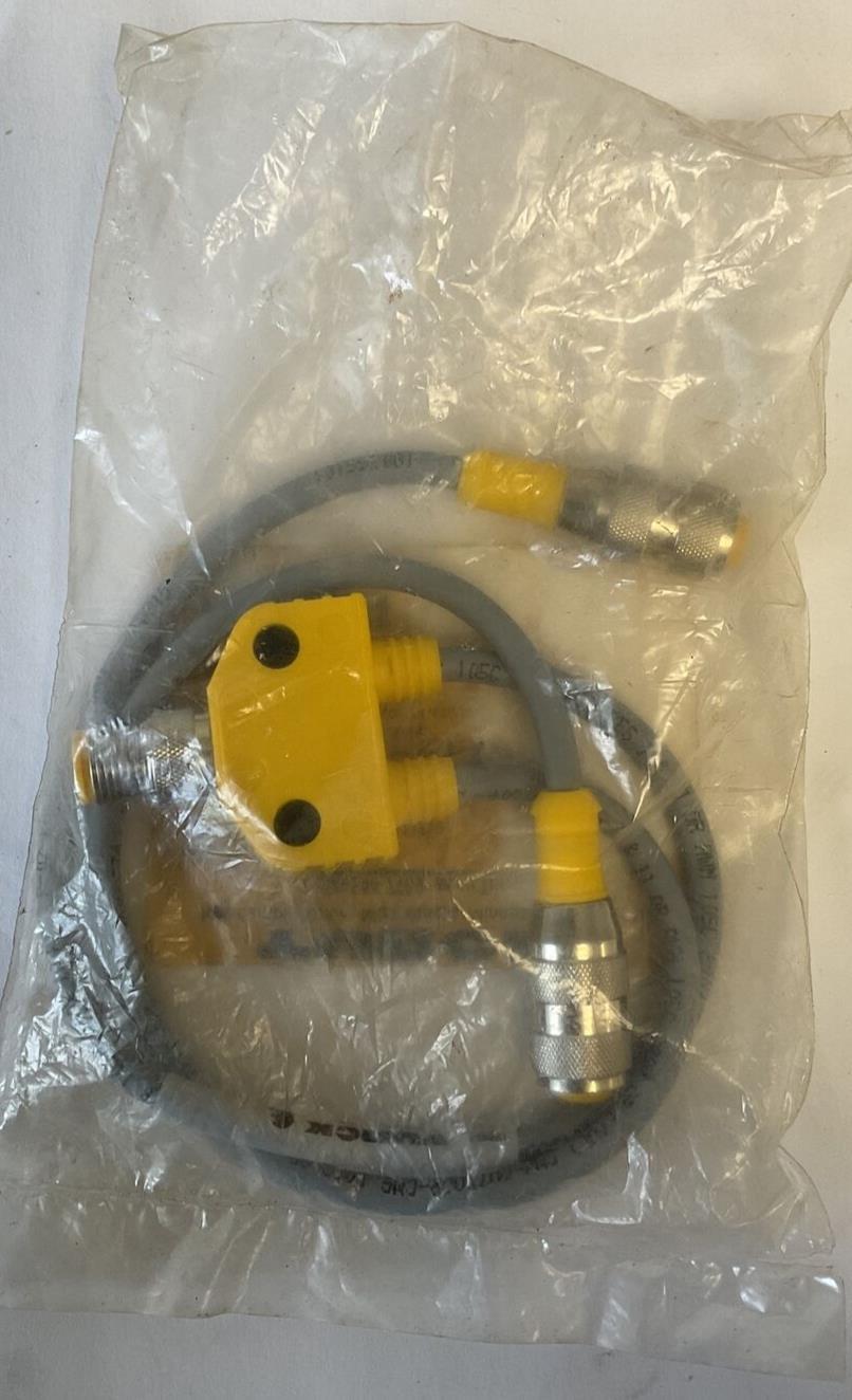 TURCK VB2-FSM 4.4/2RK 4T-0.3/0.3/S719 VB2 MOLDED TWIN JUNCTION