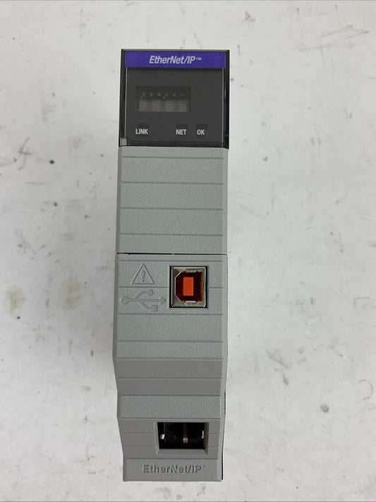 ALLEN BRADLEY 1756-EN2T SER D FW 10.010 CLX HI-CAP ENET/IP MODULE TP