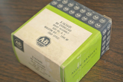 ALLEN-BRADLEY X-165601 R.H. OVERLOAD RELAY / SIZES 00, 0, 1 / NEW SURPLUS