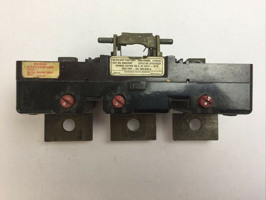 WESTINGHOUSE HMA3700T TRIP UNIT 700AMP 3POLE MAG TRIP ADJ 3000-6000A 371D373G26
