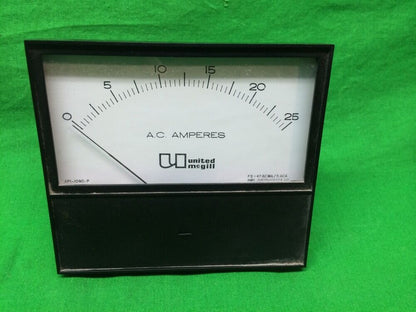 API INSTRUMENTS A.C. AMPERES 0-25