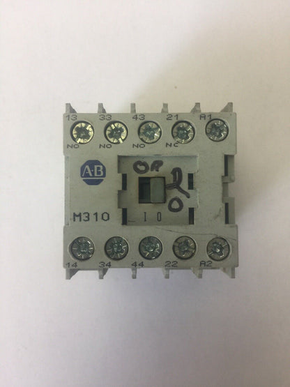 ALLEN BRADLEY 700DC-M310* CONTROL RELAY SER A 600VAC 5A 300VAC 12A COIL 24VDC