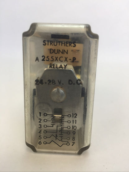 STRUTHERS-DUNN A255XCX-9 RELAY 24-28VDC