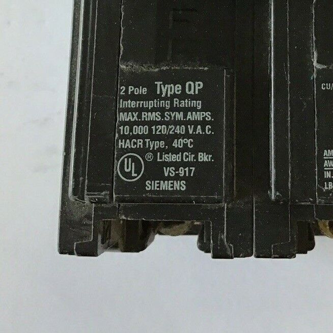 ITE Q240 CIRCUIT BREAKER 2POLE 40A 120/240VAC ***LOTOF2***