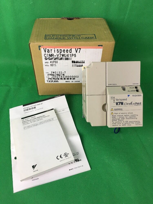 YASKAWA CIMR-V7WU41P5 DRIVE 3PH 460V 4.8A VARISPEED V7N