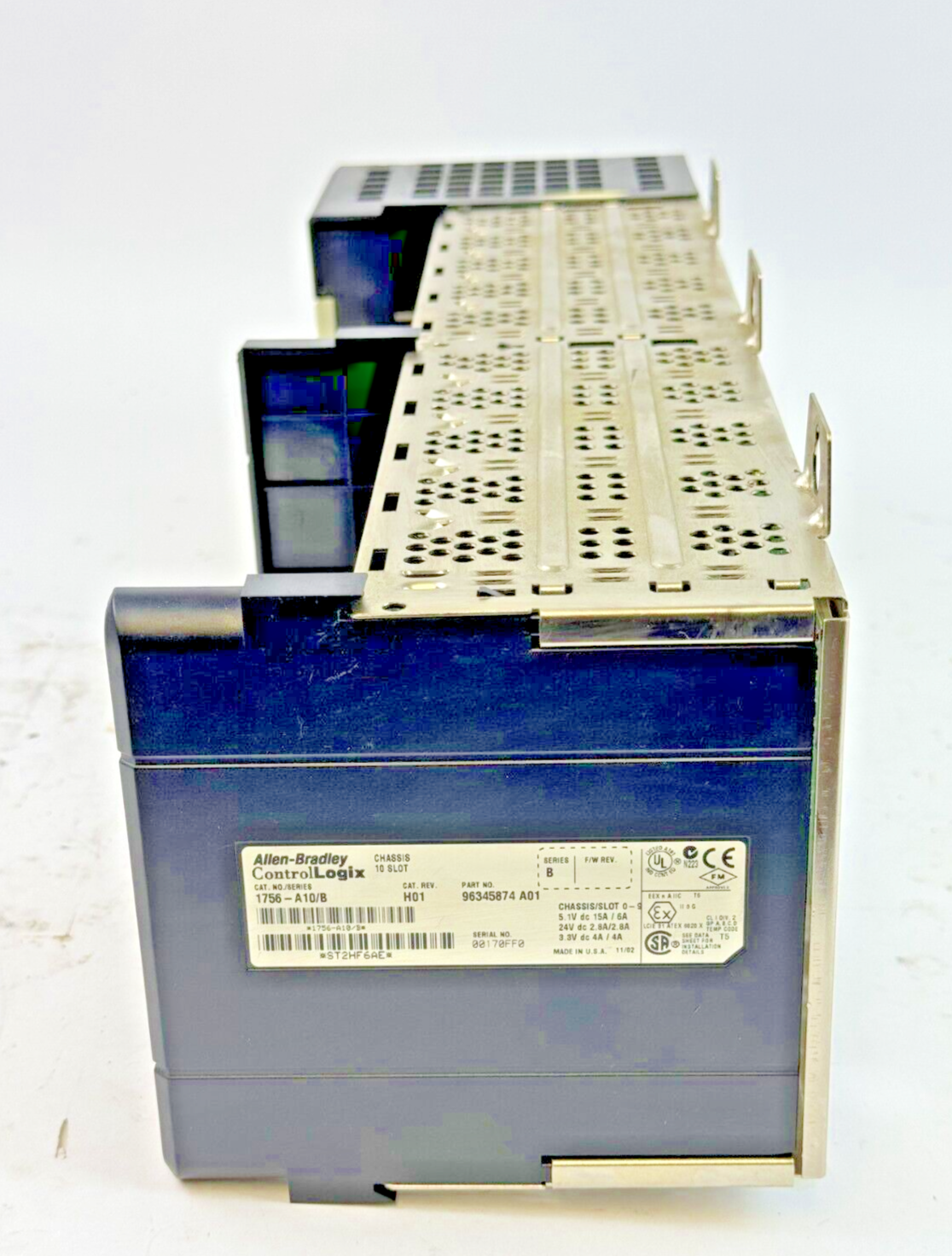 ALLEN-BRADLEY - 1756-PA72/B - CONTROL-LOGIX 10 SLOT 85-265V AC POWER SUPPLY