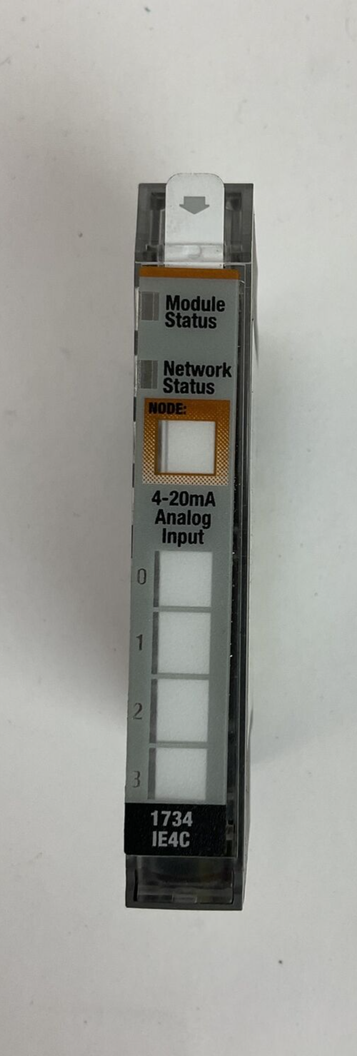 ALLEN BRADLEY 1734-IE4C SER C FW 3.004 4-20mA ANALOG INPUT MODULE