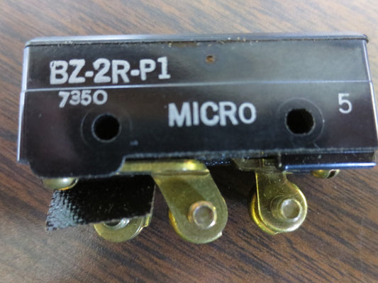 MICRO SWITCH / HONEYWELL BZ-2R-P1 SNAP-ACTION LIMIT SWITCH - NEW SURPLUS