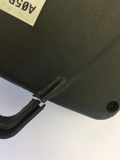 FANUC A05B-2301-C360 TEACH PENDANT PLASTIC HANDLE HAS A CRACK IN IT