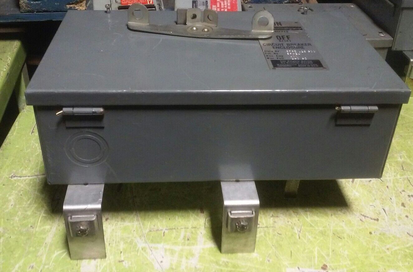 WESTINGHOUSE BP-EA CIRCUIT BREAKER ENCLOSURE w/ 20A CIRCUIT BREAKER